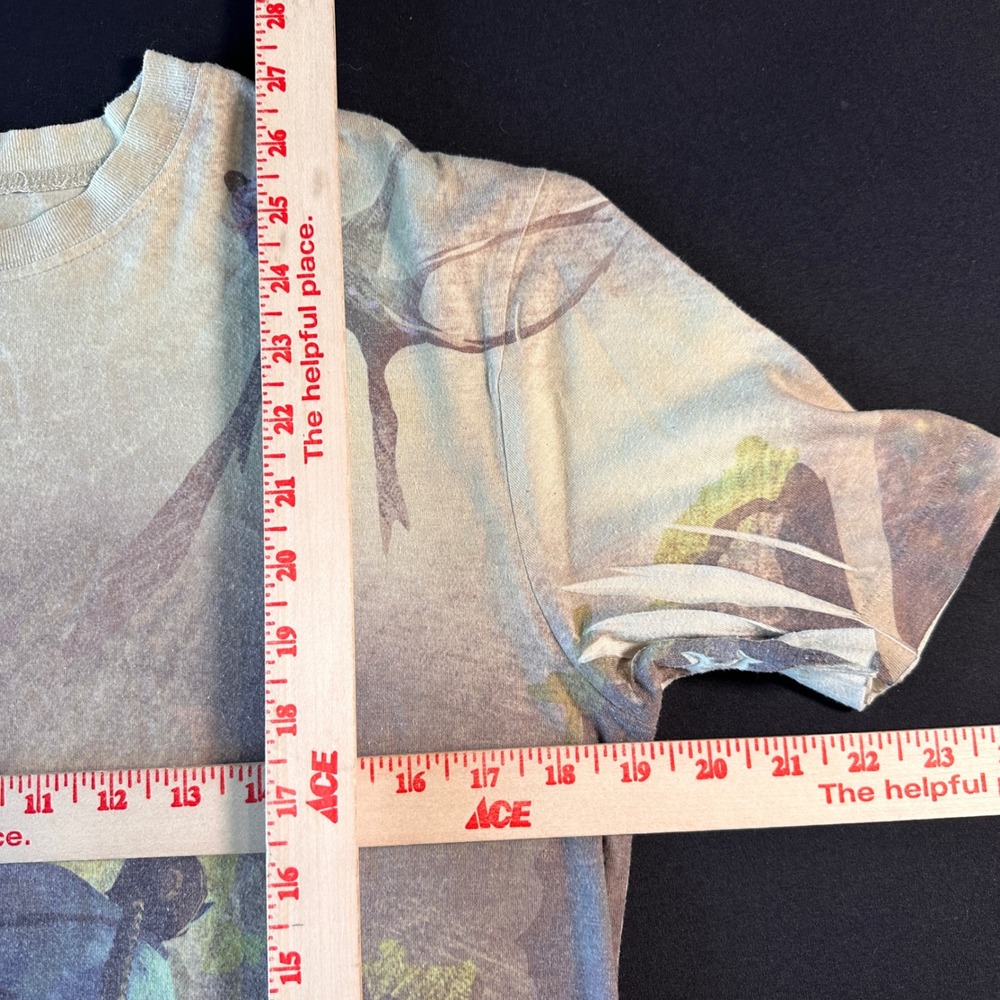 Disney Parks Avatar Pandora T Shirt Mens Small‎ All Over Print Single Stitch - Picture 8 of 12